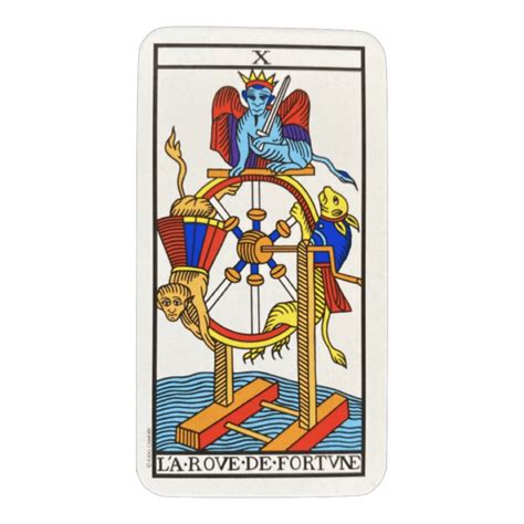 la rueda de la fortuna tarot marsella|La rueda de la fortuna en la baraja del tarot